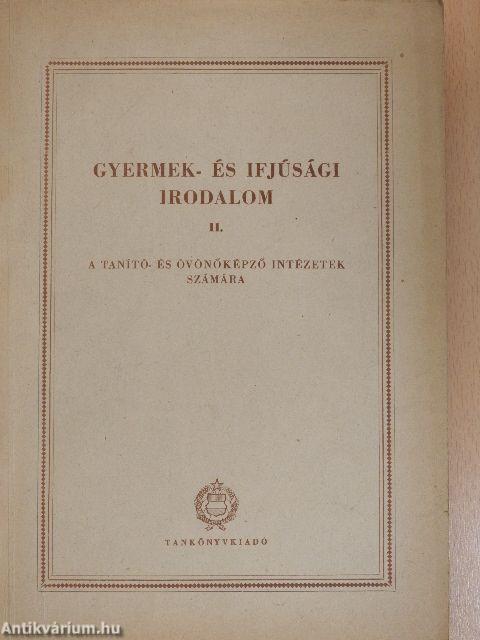 Gyermek- és ifjúsági irodalom II.