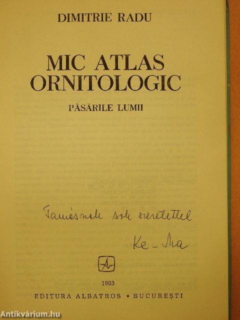 Mic Atlas Ornitologic