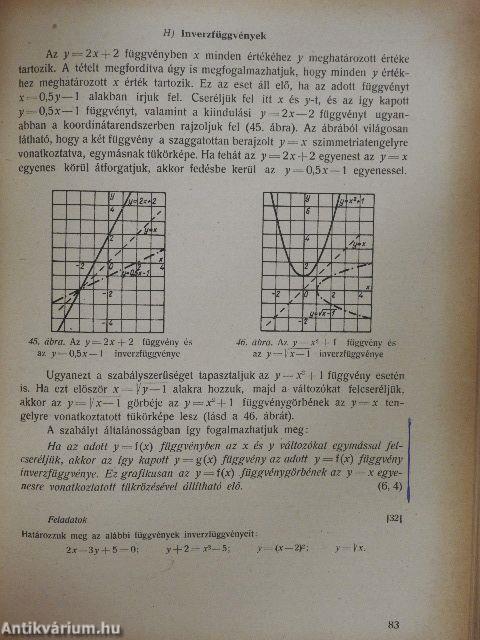 Matematika híradástechnikusoknak