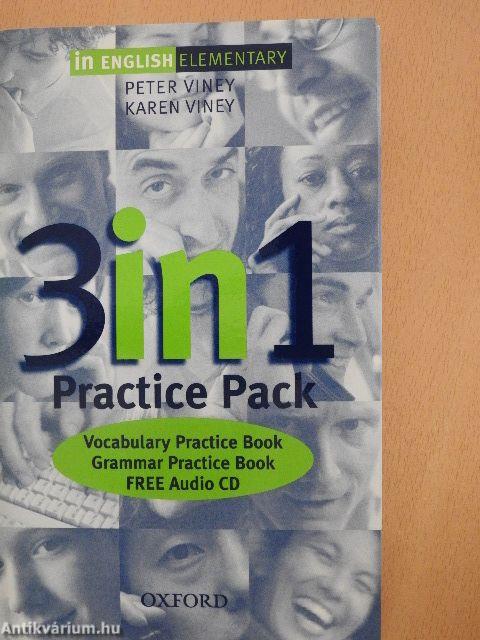 In English Elementary - 3 in 1 Practice pack - CD-vel