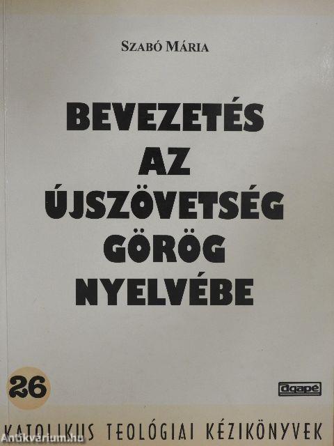 Bevezetés az Újszövetség görög nyelvébe