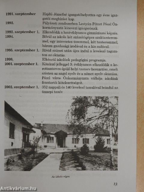 A Ráday Pál Gimnázium Évkönyve 2003