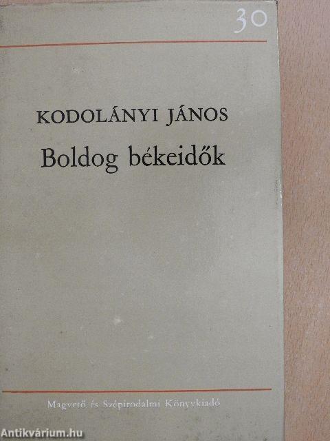 Boldog békeidők