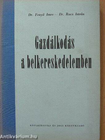 Gazdálkodás a belkereskedelemben