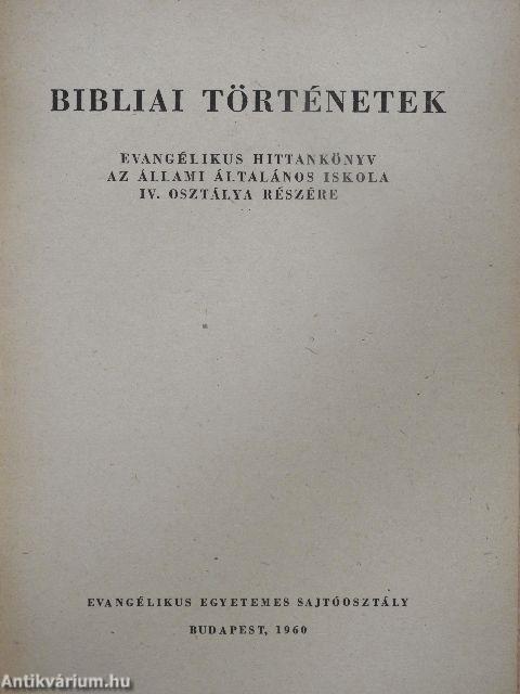 Bibliai történetek