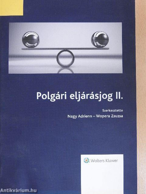 Polgári eljárásjog II.