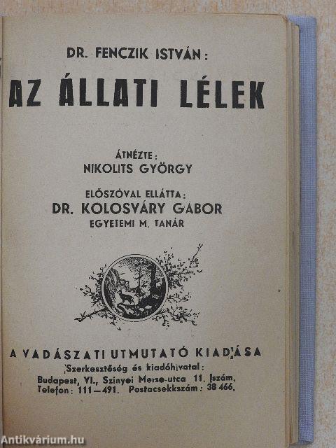 Az állati lélek