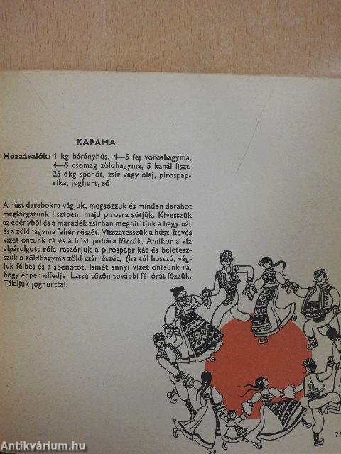 A szerb konyha remekeiből