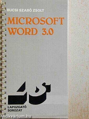 Microsoft Word 3.0