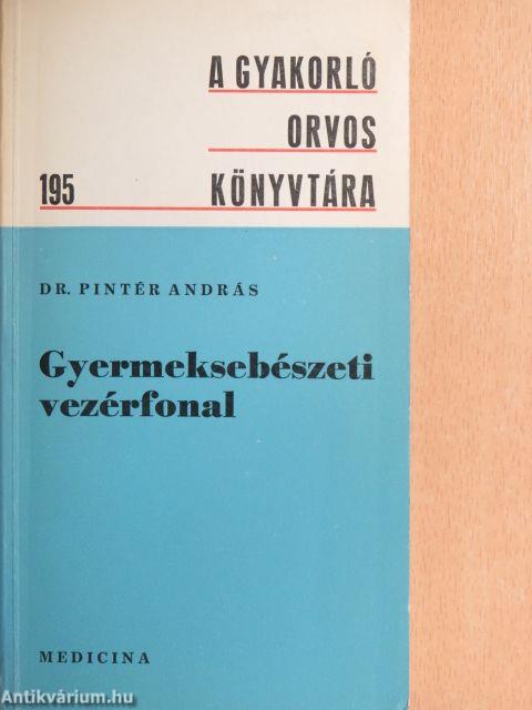 Gyermeksebészeti vezérfonal