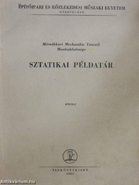 Sztatikai példatár