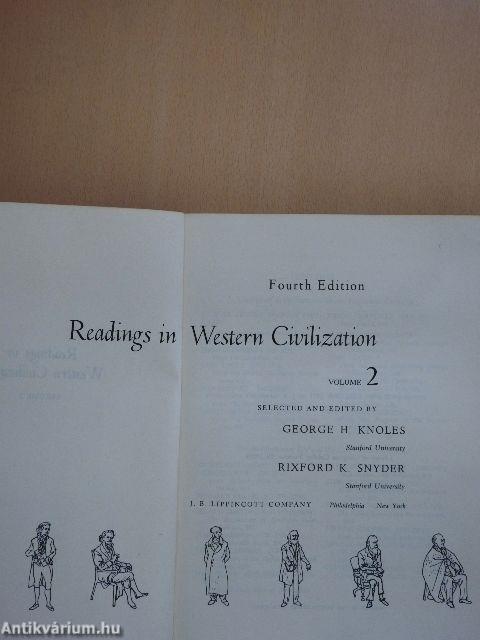 Readings in Western Civilization 2. (töredék)