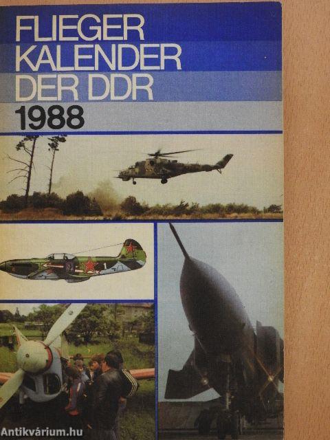 Fliegerkalender der DDR 1988