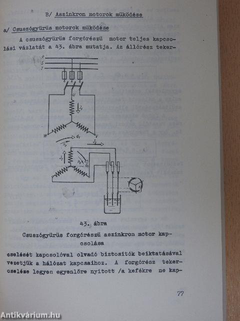 Épületgépészeti és építőanyagipari villamosberendezések