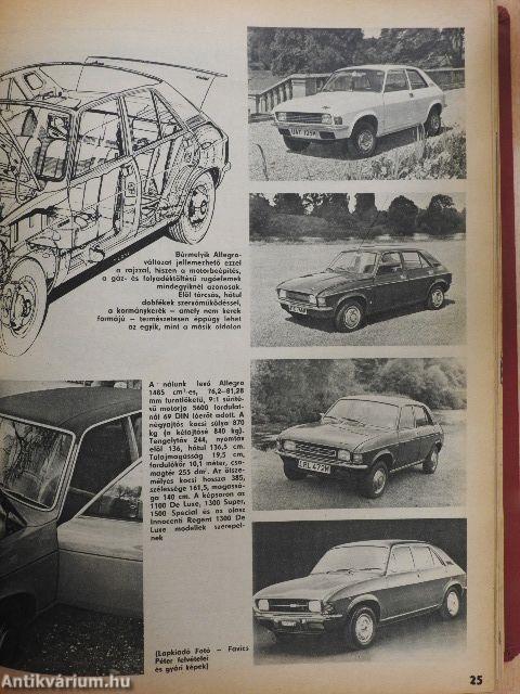 Autó-Motor 1975. január-december