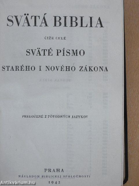 Svätá Biblia