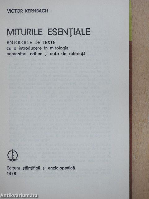 Miturile Esentiale