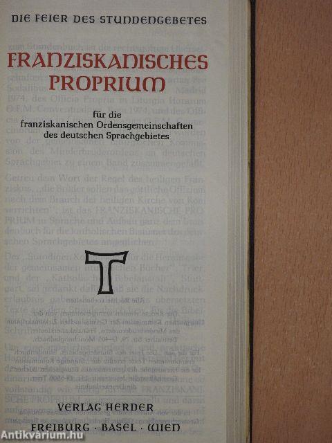 Franziskanisches Proprium