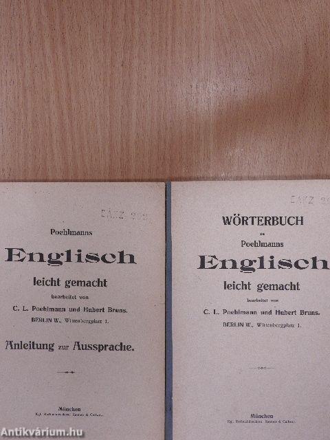 Poehlmanns Englisch leicht gemacht - Anleitung zur Aussprache/Wörterbuch