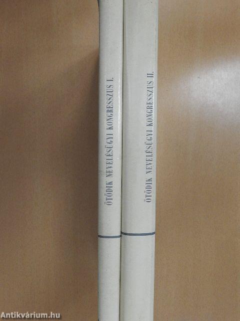 Ötödik Nevelésügyi Kongresszus I-II.