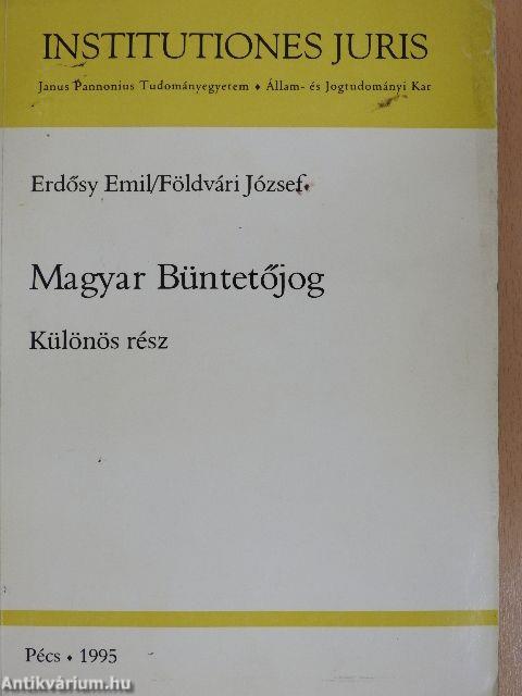 Magyar Büntetőjog