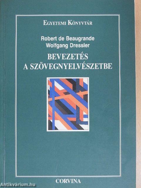 Bevezetés a szövegnyelvészetbe