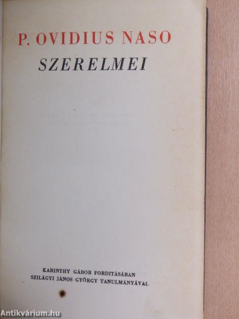 P. Ovidius Naso szerelmei