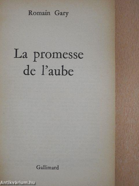 La promesse de l'aube