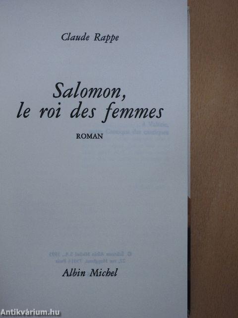 Salomon, le roi des femmes