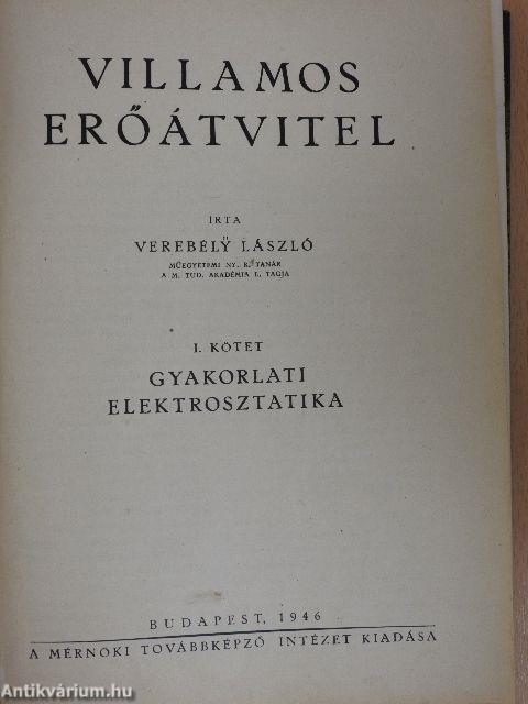 Villamos erőátvitel I.