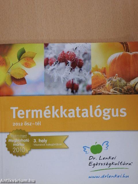 Dr. Lenkei Egészségkultúra Termékkatalógus 2012 ősz-tél