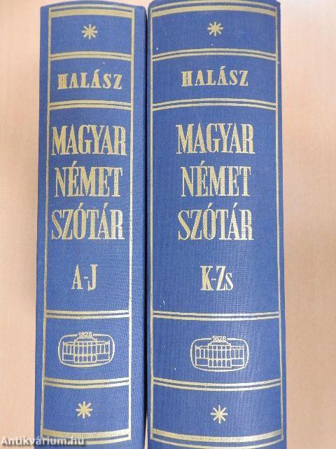 Magyar-német szótár I-II.