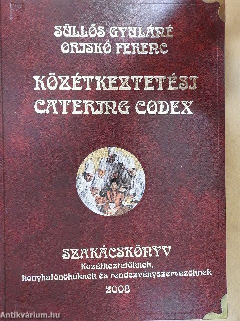 Közétkeztetési Catering Codex - CD-vel