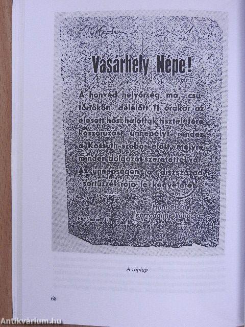 1956 Hódmezővásárhelyen (dedikált példány)