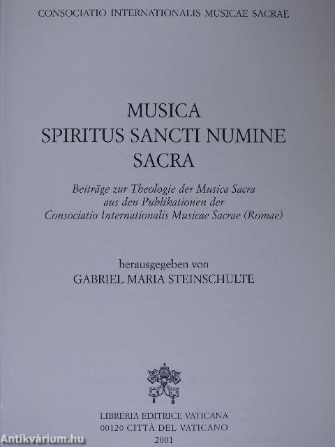 Musica Spiritus Sancti Numine Sacra