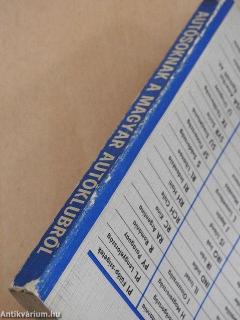 Autósoknak a magyar autóklubról