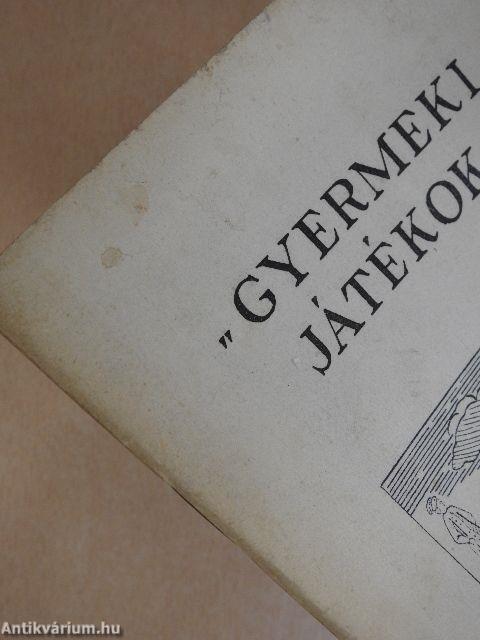 "Gyermeki játékok"