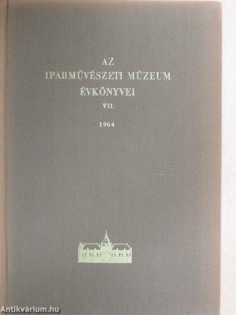 Az Iparművészeti Múzeum évkönyvei VII.