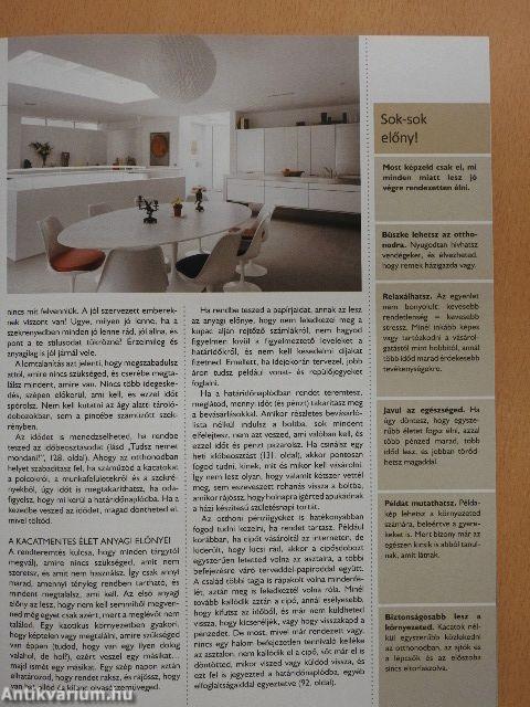 Rend a lelke mindennek!