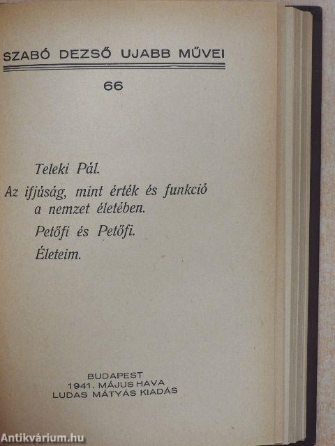 Szabó Dezső ujabb művei 57., 59-60., 66-68.