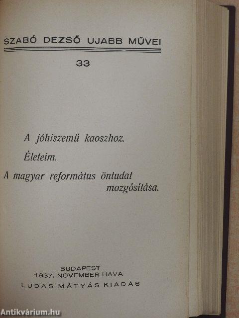 Szabó Dezső füzetek 28-30/Szabó Dezső ujabb művei 31-35