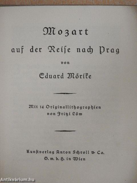 Mozart auf der Reise nach Prag (gótbetűs)