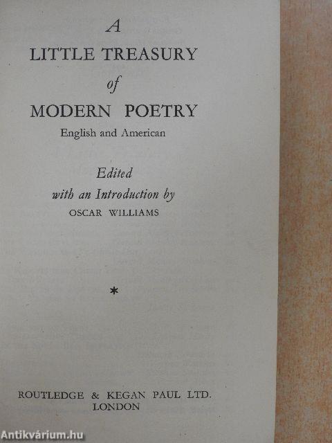 A Little Treasury of Modern Poetry