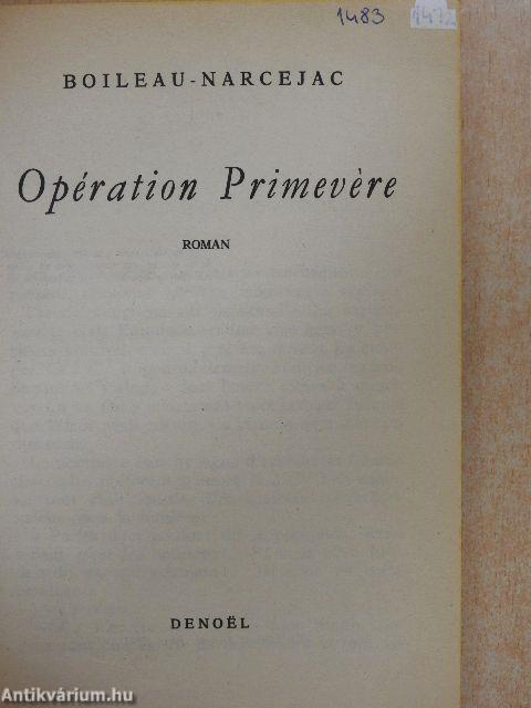 Opération Primevére