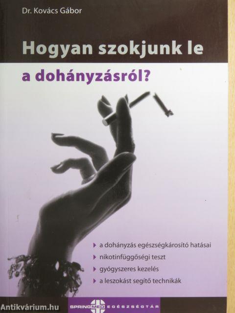 Hogyan szokjunk le a dohányzásról?