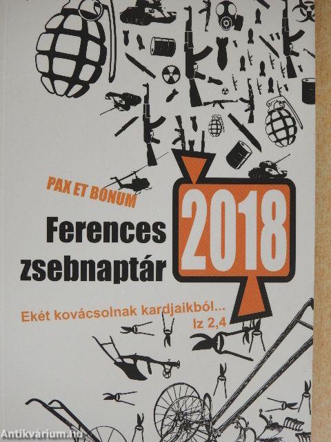 Ferences zsebnaptár 2018