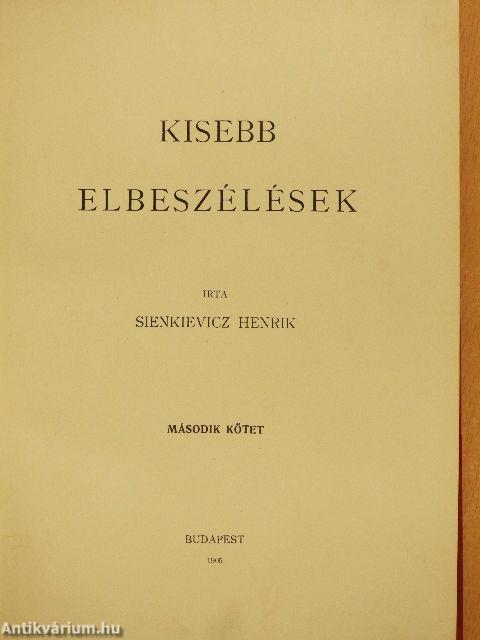 Kisebb elbeszélések II.