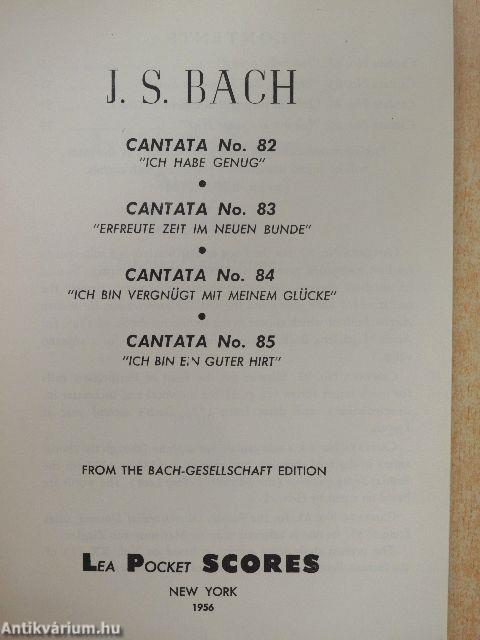 Cantata No. 82/Cantata No. 83/Cantata No. 84/Cantata No. 85