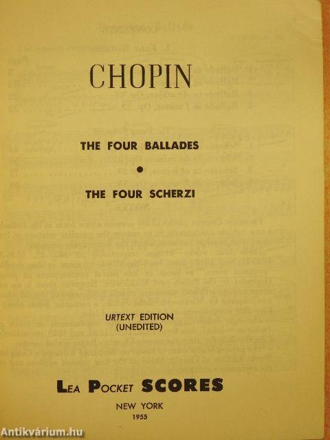 The Four Ballades/The Four Scherzi