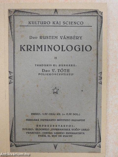 Kriminologio